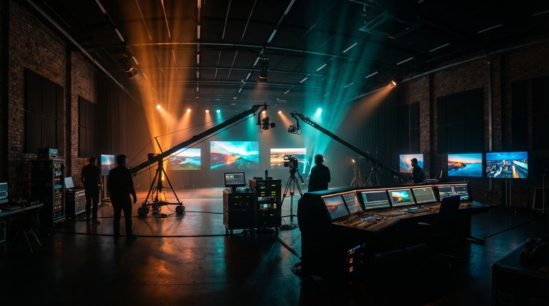 哔咔漫画影视传媒制作现场