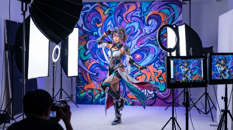 哔咔漫画二次元cosplay视频拍摄